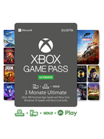 Micosoft Game Pass Ultimate 3 Monate