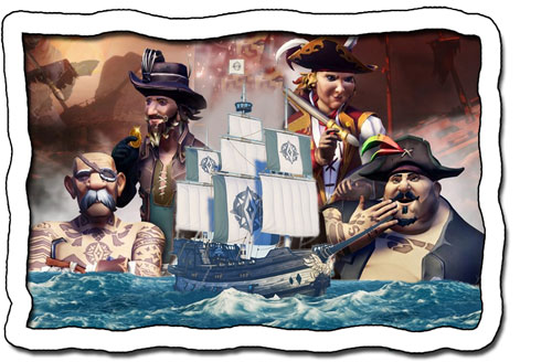 Sea of Thieves Zeitgeschichte - Ramseys Crew