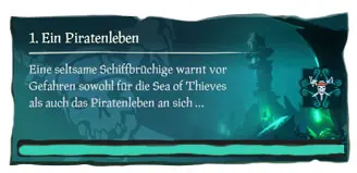 Sea of Thieves A Pirate's Life Seemannsgarn Guide - Ein Piratenleben