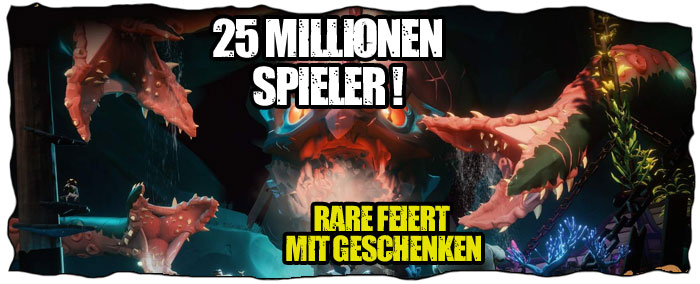 Sea of Thieves 25 Millionen Spieler